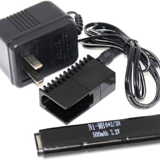 Airsoft Shooting Gear CYMA 7.2V 500mAh Ni-MH Battery And 110v US Plug Charger For CYMA AEP G18C/CM030 M81, M84, CM121, CM122, CM123