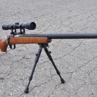 Well Wood Color Bolt Action VRS10 Airsoft Sniper Gun 9X Scope & Bi-pod