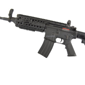 Metal Gear Box Electric Full/Semi-Auto Airsoft M4 Style Airsoft Gun Black Color 9508B