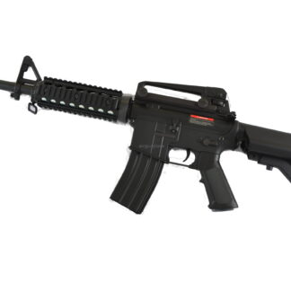 Metal Gear Box Electric Full/Semi-Auto Airsoft M4 Style Airsoft Gun Black Color 9507B