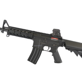Metal Gear Box Electric Full/Semi-Auto Airsoft M4 Style Airsoft Gun Black Color 9517B