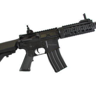Metal Gear Box Electric Full/Semi-Auto Airsoft M4 Style Airsoft Gun Black Color 9513B